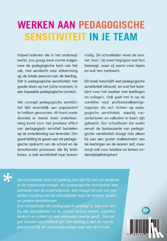 Bakx, Anouke, Jacobs, Gaby, Bergh, Linda van den, Diemel, Karin - Werken aan pedagogische sensitiviteit in je team