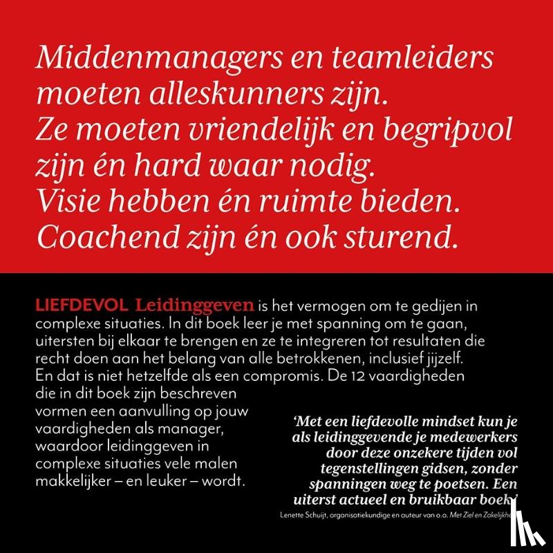 Hospers, Jacqueline - Liefdevol leidinggeven