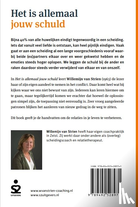 Strien, Willemijn van - Het is allemaal jouw schuld!