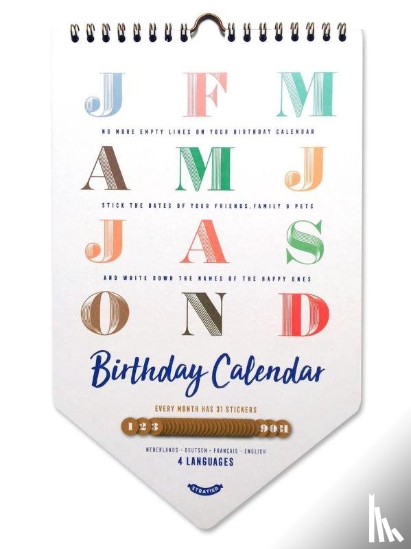 Coppens, Dieter, Suykens, Tom - Birthday Calendar