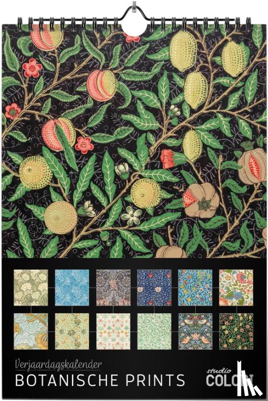 Studio Colori - Verjaardagskalender Botanische prints