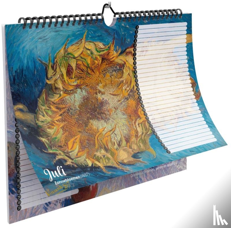 Studio Colori - Verjaardagskalender De mooiste schilderijen van Van Gogh