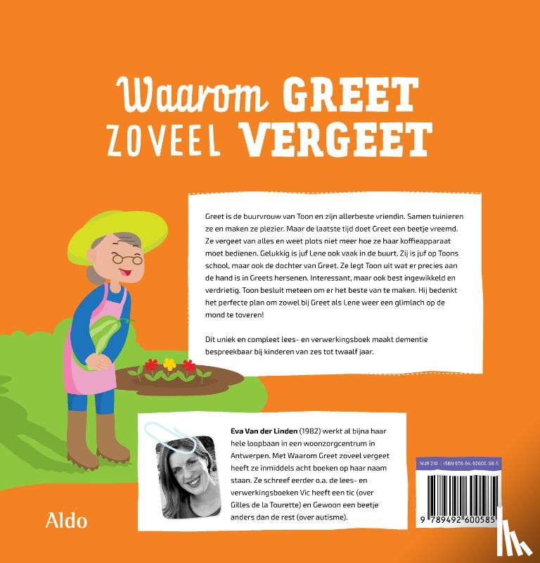 Linden, Eva van der - Waarom Greet zoveel vergeet