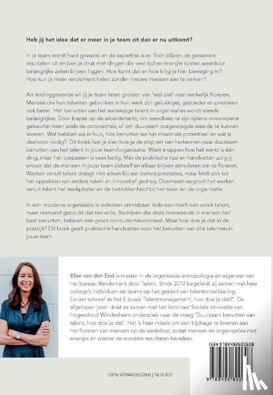 End, Elise van den - Rendement door talent