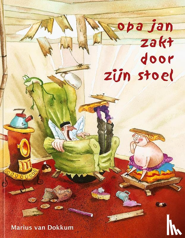 Dokkum, Marius van - Opa Jan zakt door zijn stoel