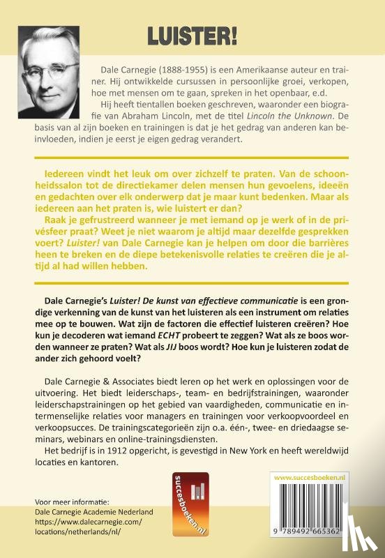 Carnegie, Dale - Luister!