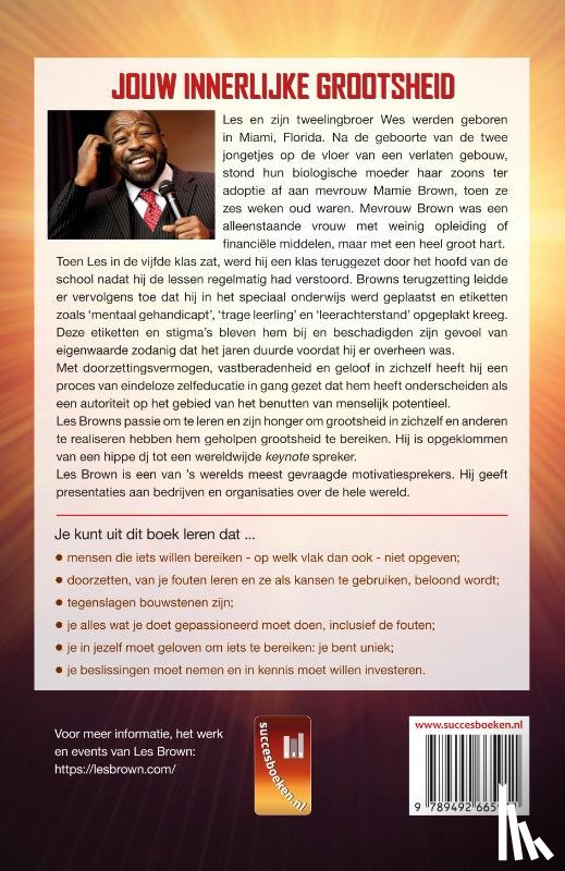 Brown, Les - Jouw innerlijke grootsheid