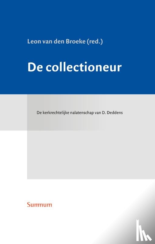 Deddens, Detmer - De collectioneur