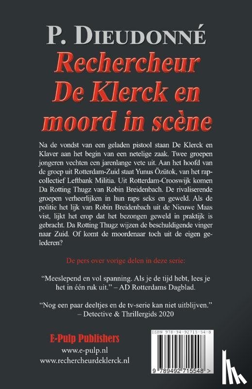 Dieudonné, P. - Rechercheur De Klerck en moord in scène