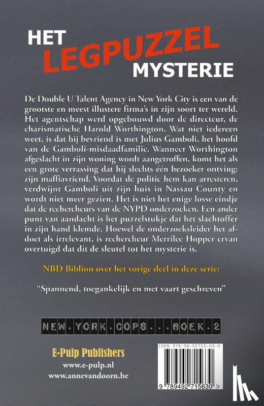 Doorn, Anne van - Het legpuzzel mysterie
