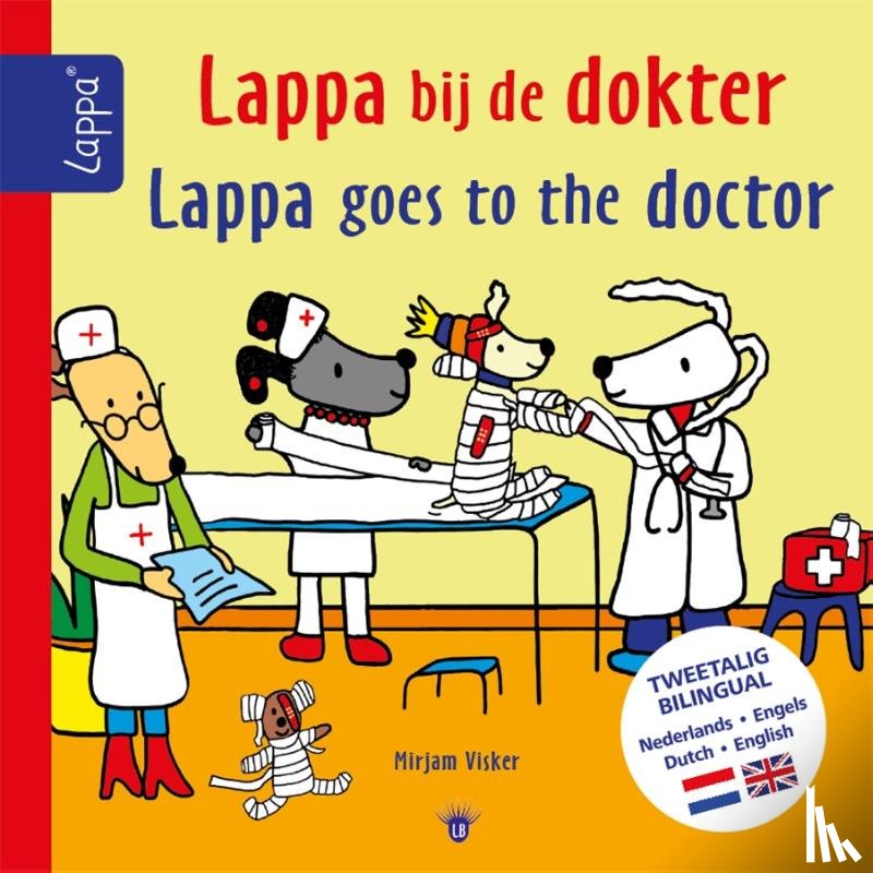 Visker, Mirjam - Lappa bij de dokter- Lappa goes to the doctor (NL-UK)