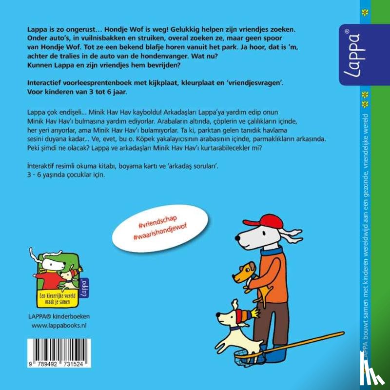 Visker, Mirjam - Lappa en zijn vriendjes - Lappa ve arkadaslari (NL-TU)