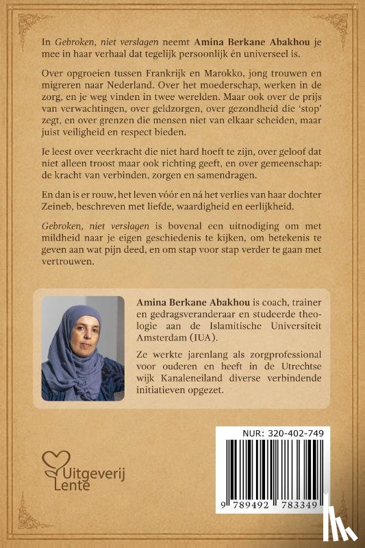 Berkane Abakhou, Amina - Gebroken, niet verslagen