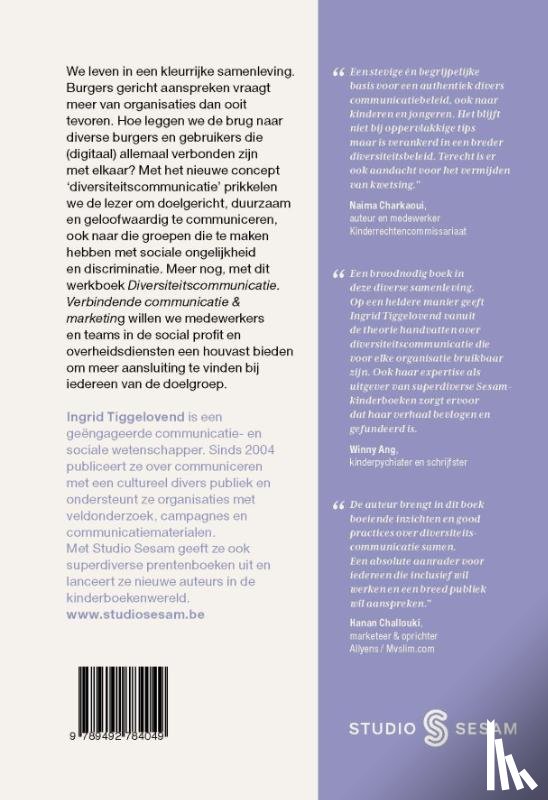 Tiggelovend, Ingrid - Diversiteitscommunicatie