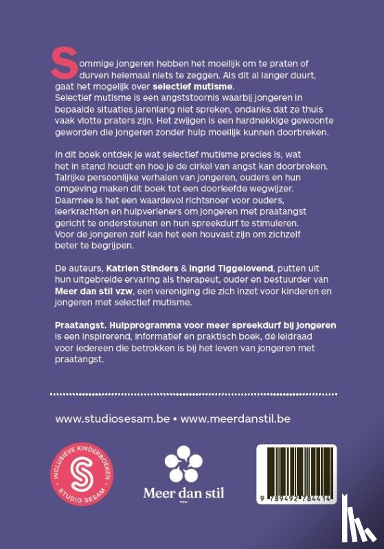 Stinders, Katrien, Tiggelovend, Ingrid - Praatangst