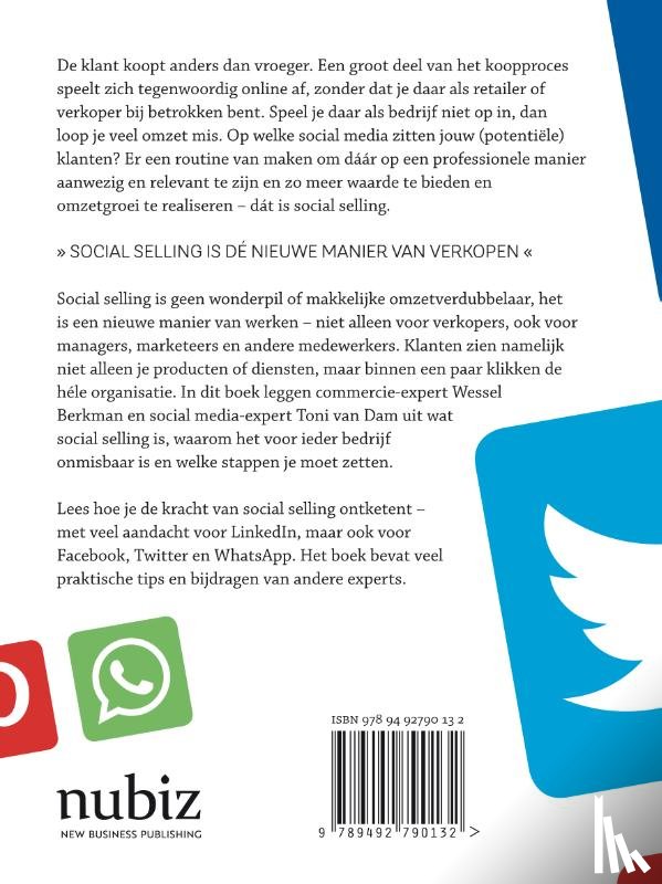 Berkman, Wessel, Dam, Toni van - De kracht van social selling