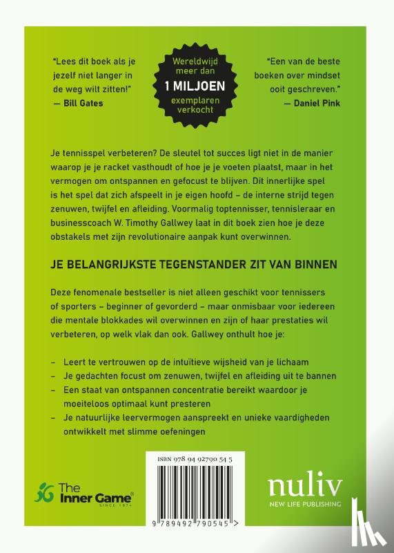 Gallwey, W. Timothy - Het innerlijke spel van tennis