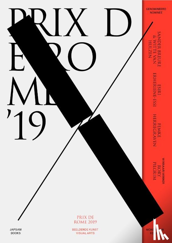  - Prix de Rome 2019. Beeldende Kunst / Visual Arts