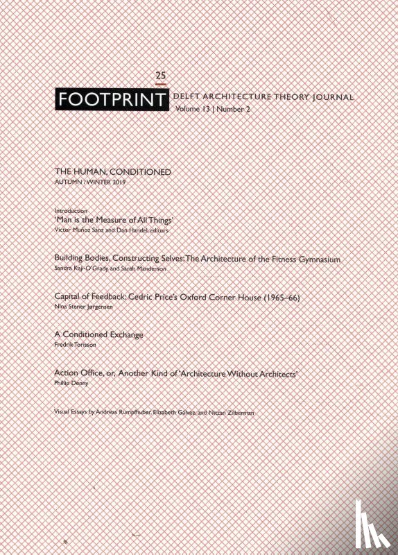  - Footprint 25. The Human, Conditioned