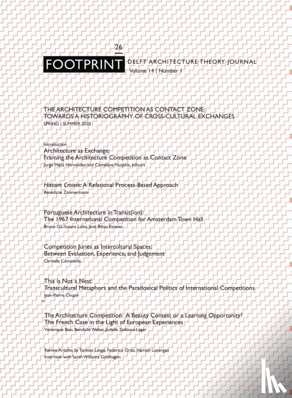  - Footprint 26. The Architecture Competition as ‘Contact Zone