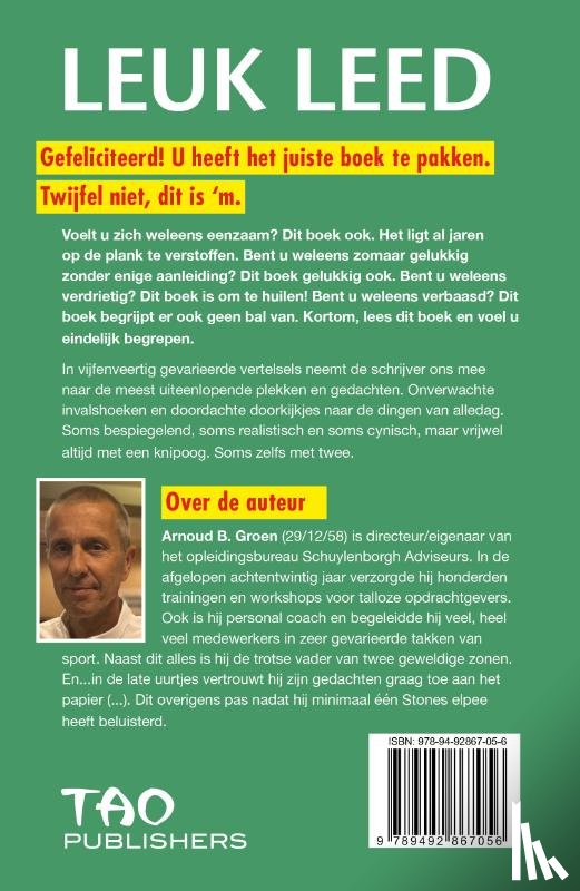 Groen, Arnoud - Leuk leed