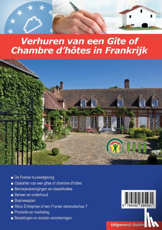 Gillissen, Peter - Verhuren van een Gite of Chambre d'hotes in Frankrijk