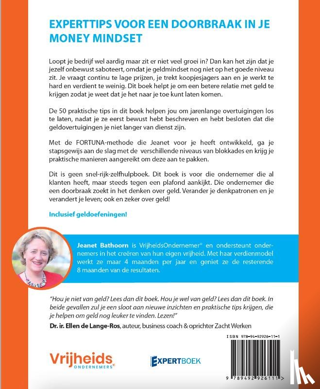 Bathoorn, Jeanet - Experttips voor een Doorbraak in je Money Mindset