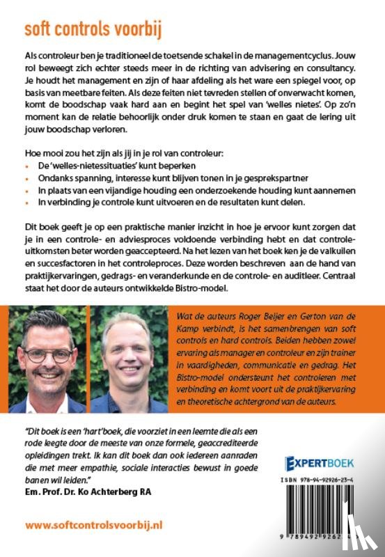 Beijer, Roger, Kamp, Gerton Van de - Soft controls voorbij