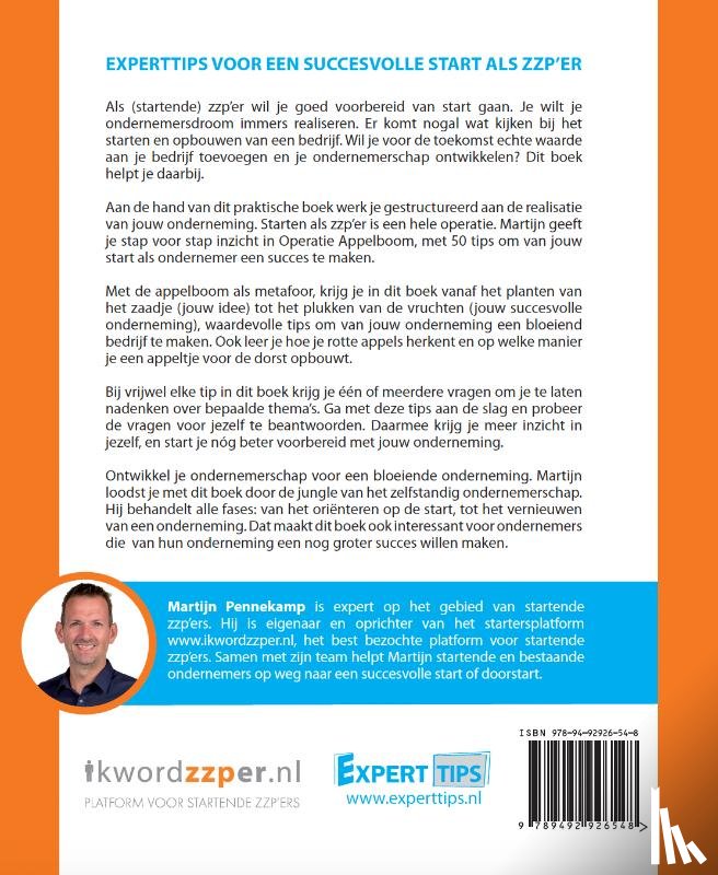 Pennekamp, Martijn - Experttips voor een succesvolle start als zzp’er