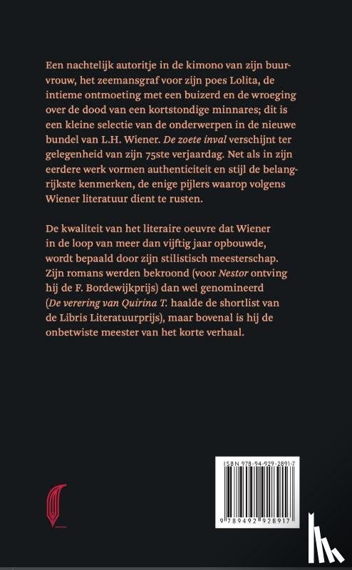 Wiener, L.H. - De zoete inval