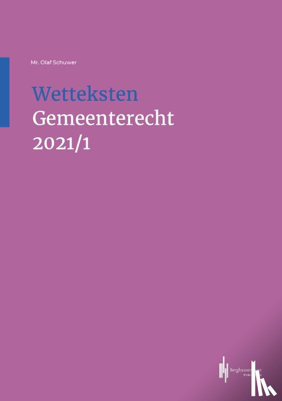  - Wetteksten Gemeenterecht 2021/I