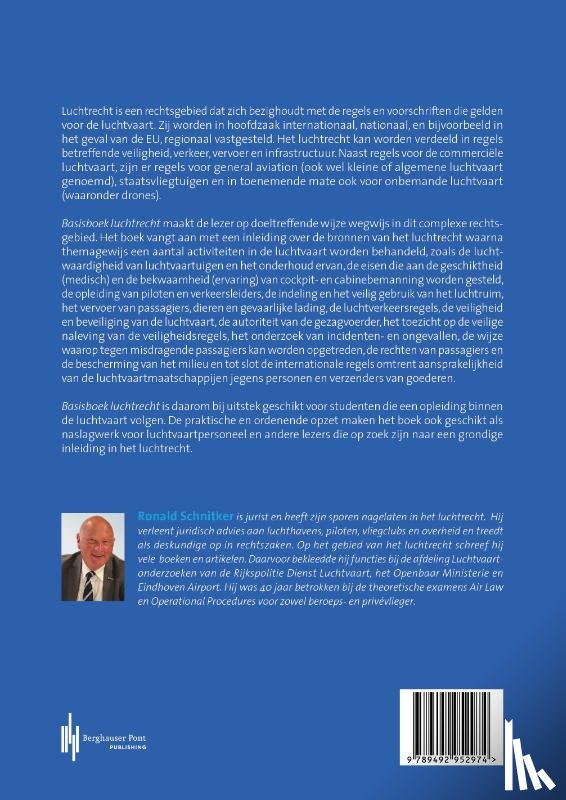 Schnitker, Ronald - Basisboek luchtrecht