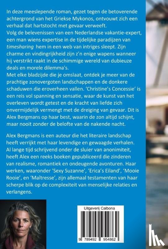 Bergmans, Alex - Christine's concessie Grootletterboek