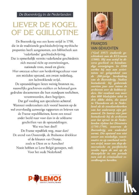 Van Gehuchten, François - Liever de kogel of de guillotine