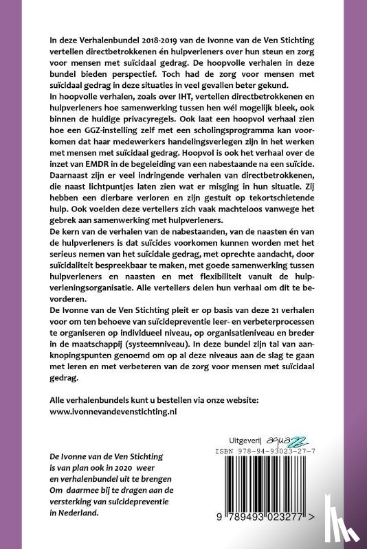 Stichting Ivonne van den Ven - Hoopvolle aanpakken, indringende verhalen