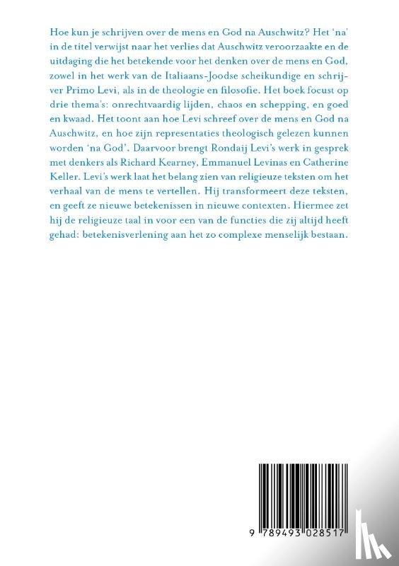 Rondaij, Joyce - Primo Levi na God