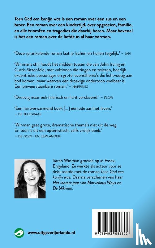 Winman, Sarah - Toen god een konijn was