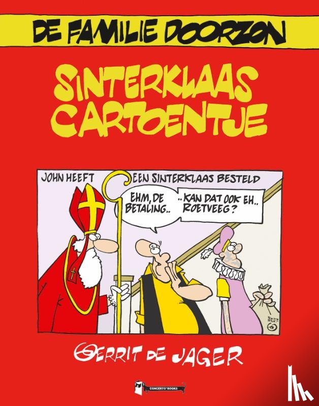 Jager, Gerrit de - Sinterklaas Cartoentje