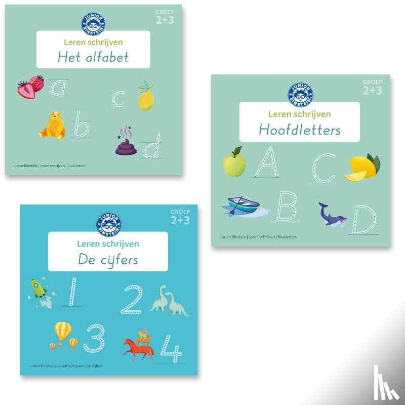  - Leren schrijven - Blokschrift compleet - Groep 2 en 3