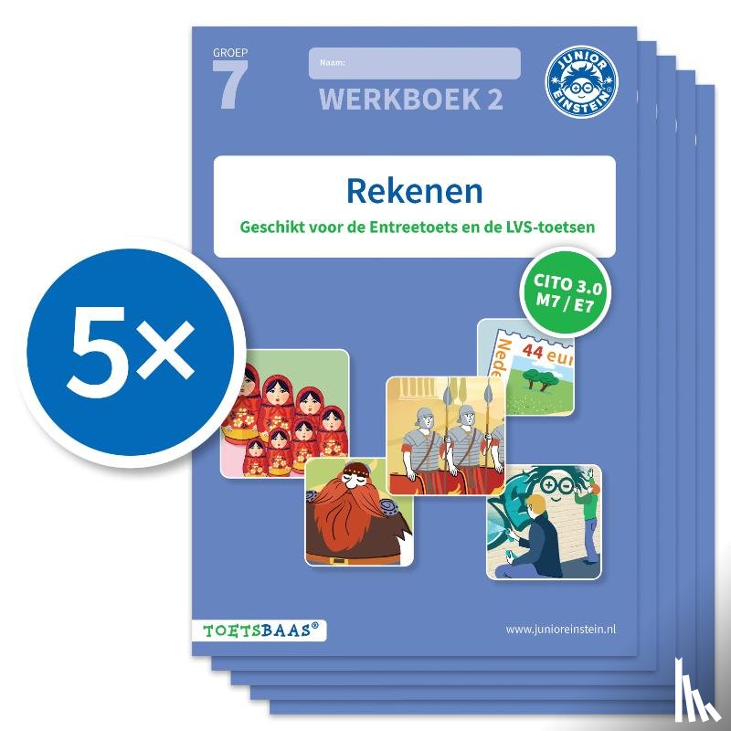  - Rekenen werkboek 2 (Set van 5)