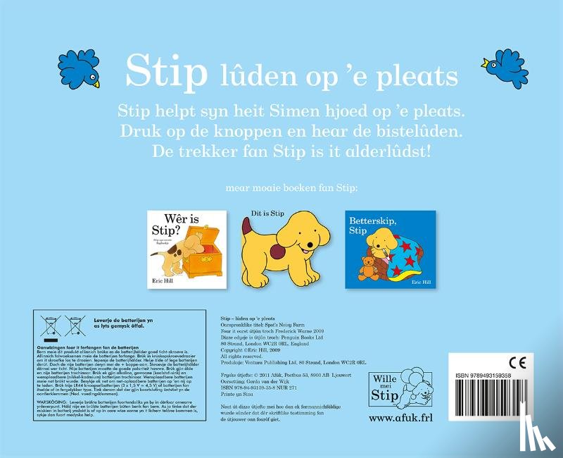 Hill, Eric - Stip - lûden op 'e pleats
