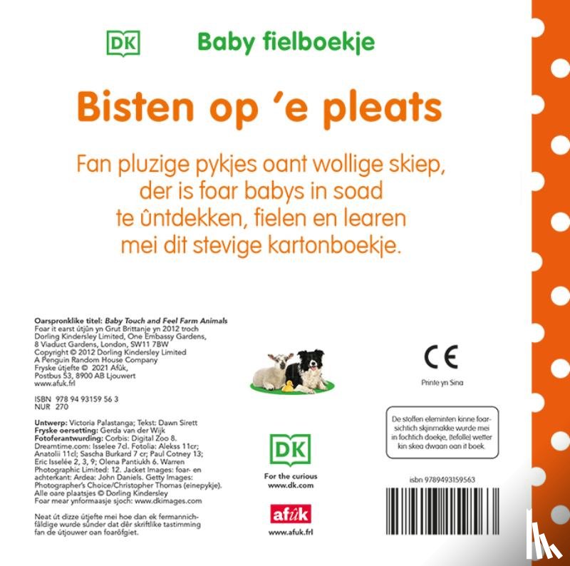 Sirett, Dawn - Bisten op 'e pleats