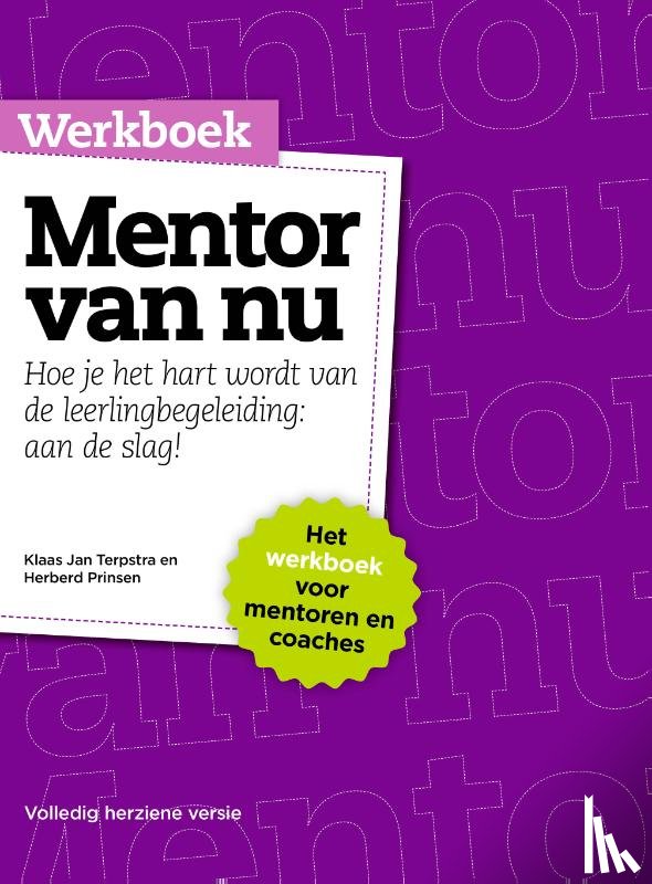 Terpstra, Klaas Jan, Prinsen, Herberd - Werkboek Mentor van nu