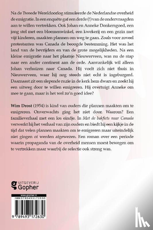 Drost, Wim - Met de bakfiets naar Canada