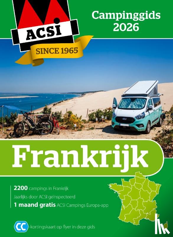 ACSI - ACSI Campinggids Frankrijk 2026