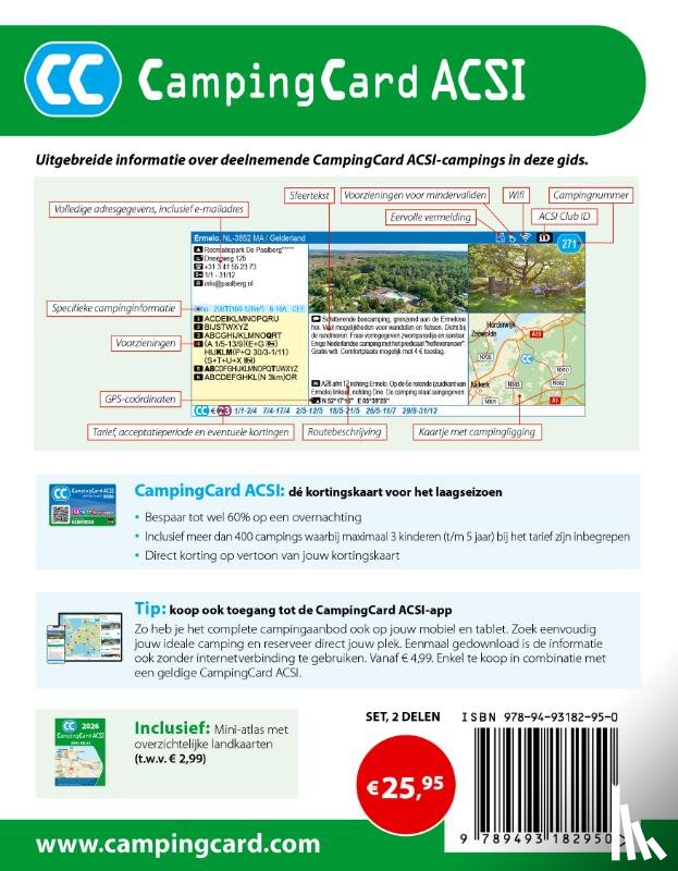 ACSI - CampingCard ACSI 2026