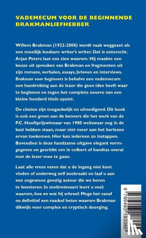 Peters, Arjan - Brakman voor beginners