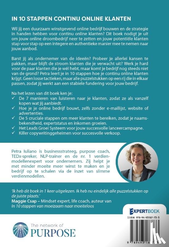 Iuliano, Petra - In 10 stappen continu online klanten