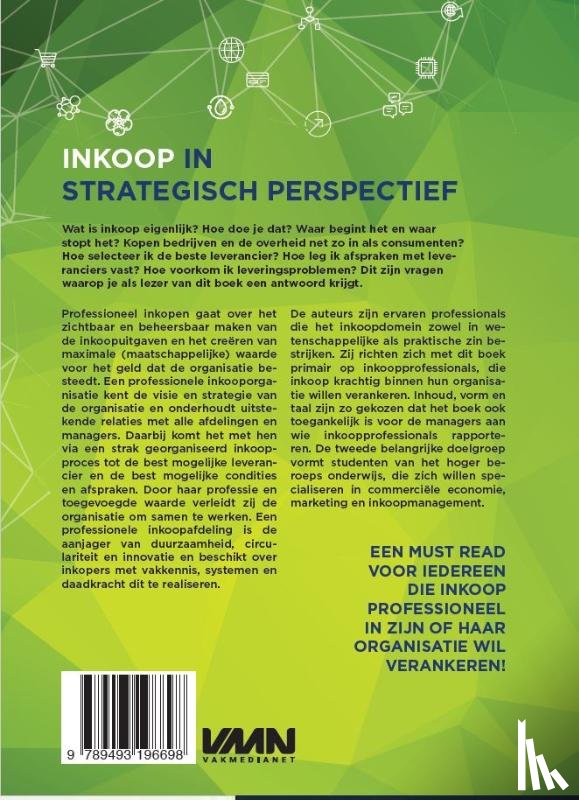 Berkel-Schoonen, Jordie van, Walhof, Gert, Weele, Arjan van - Inkoop in strategisch perspectief studenteneditie