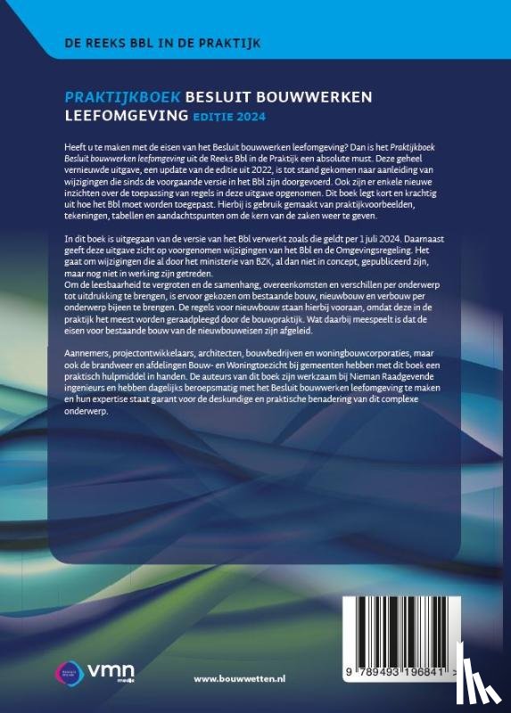 Vos, D.J., Berghuis, M.I., Hoogenboom-Altena, E.J.A., Pothuis, J.W. - Praktijkboek besluit bouwwerken leefomgeving (Bbl)